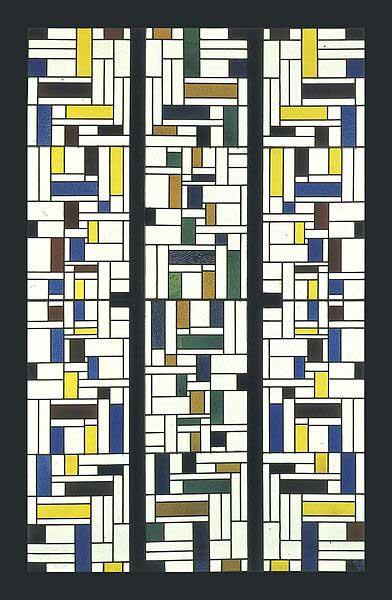 Theo van Doesburg Stained-Glass Composition IV. Germany oil painting art